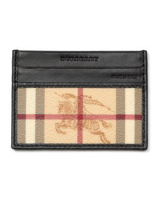 burberry haymarket card case